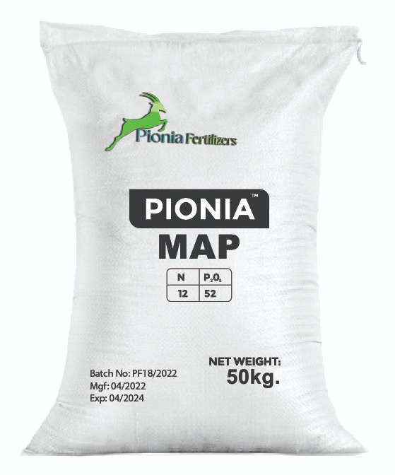 Pionia fertilizer Map bag